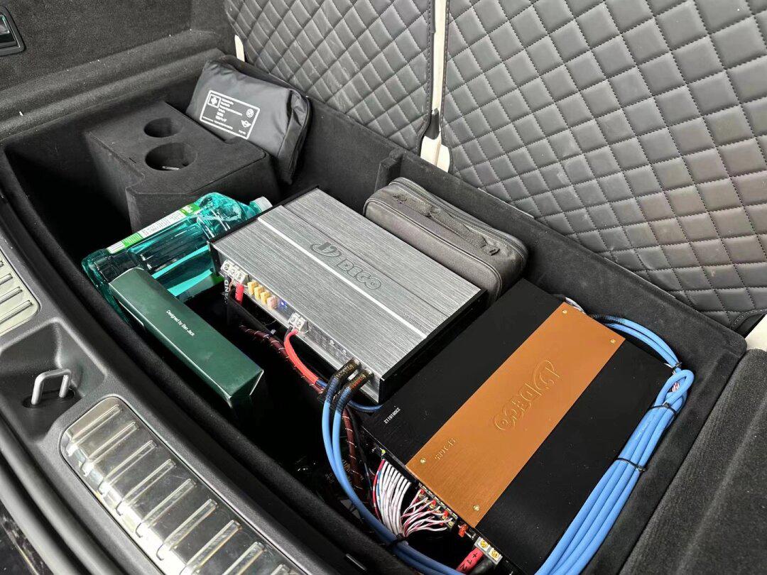 【理想l9】原车21喇叭90,无损增加一台16路dsp功放77捷力低音系统