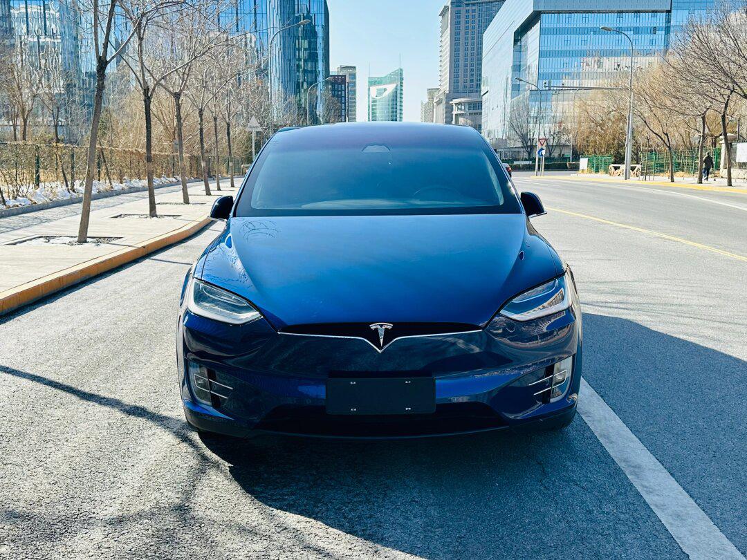 22年特斯拉model x 4万公里 原版原漆 有车衣二手车 精品二手车
