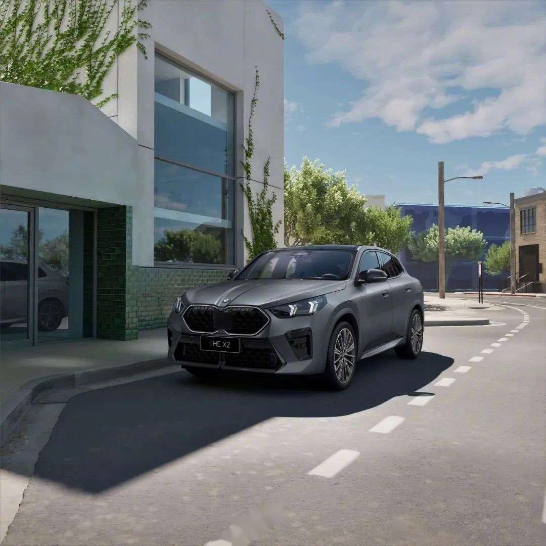 全新 bmw x2 今日在中国上市 全新 x2 的前脸采用了锐利的棱角_宝马x2