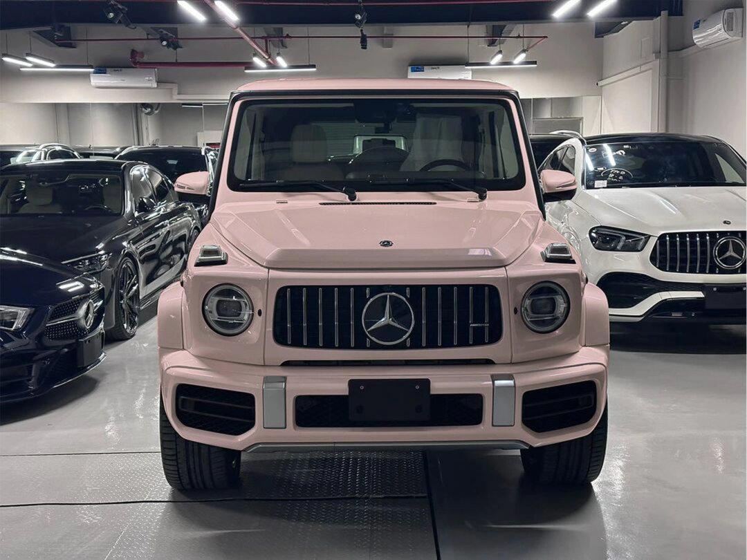 活久见6015粉色大g真的美哭了01_奔驰g级社区_易车社区