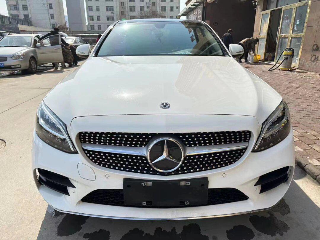 2020年极品一手1.5t奔驰c260l!车况原版原漆!电动真皮座椅加热记忆!液