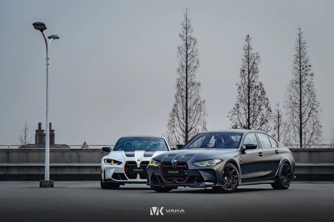 黑白m3双车合拍丨和好兄弟拍照太酷啦_宝马m3社区_易车社区