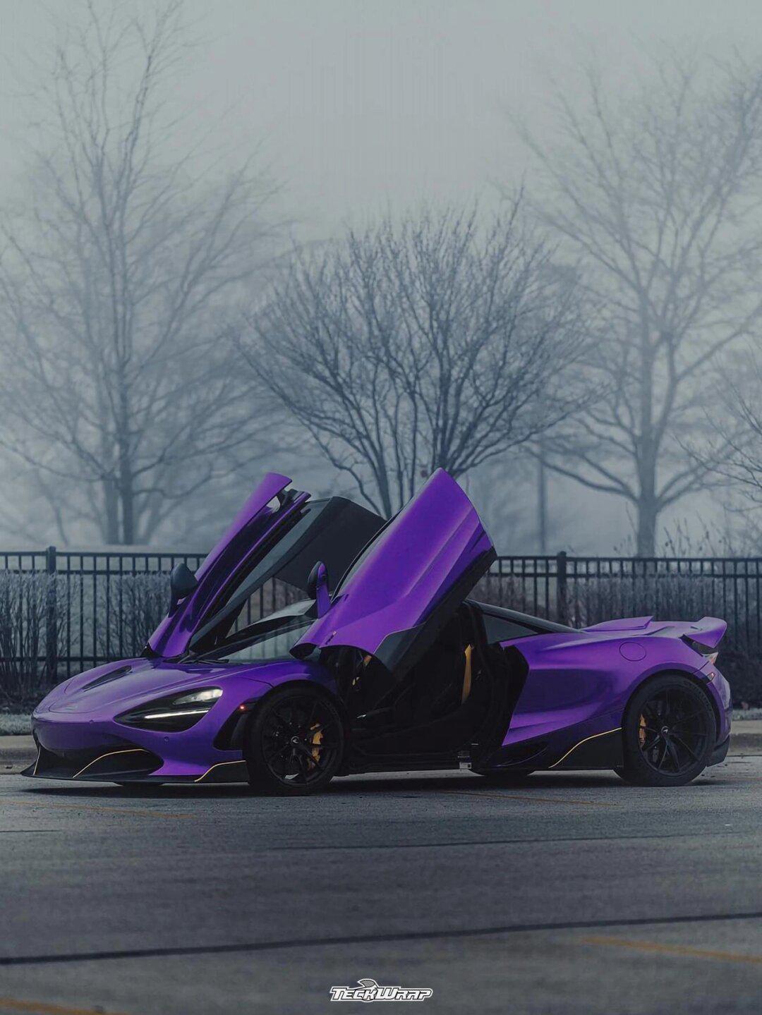 紫魅超跑99迈凯伦mclaren 720s_有钱人的社区_易车社区