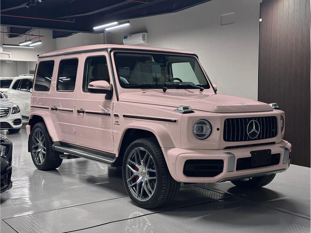 活久见6015粉色大g真的美哭了01_奔驰g级社区_易车社区