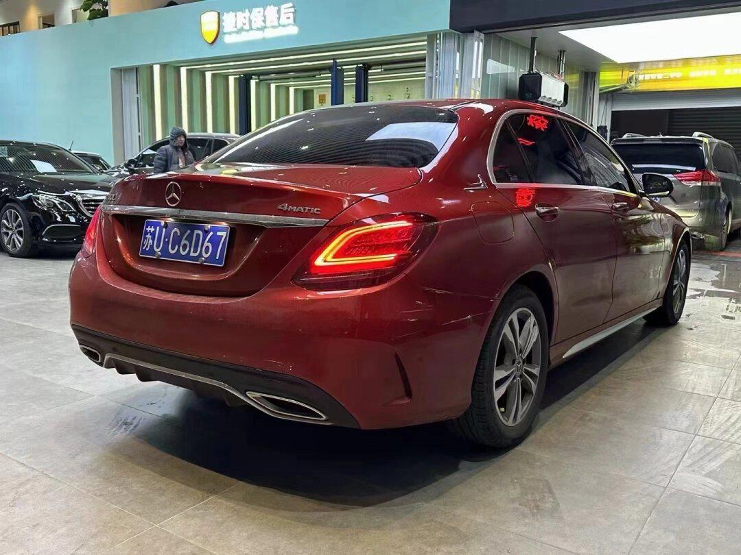 听说卖车快,20年奔驰c200l,全车原版原漆,4万公里,大极品车况,加装