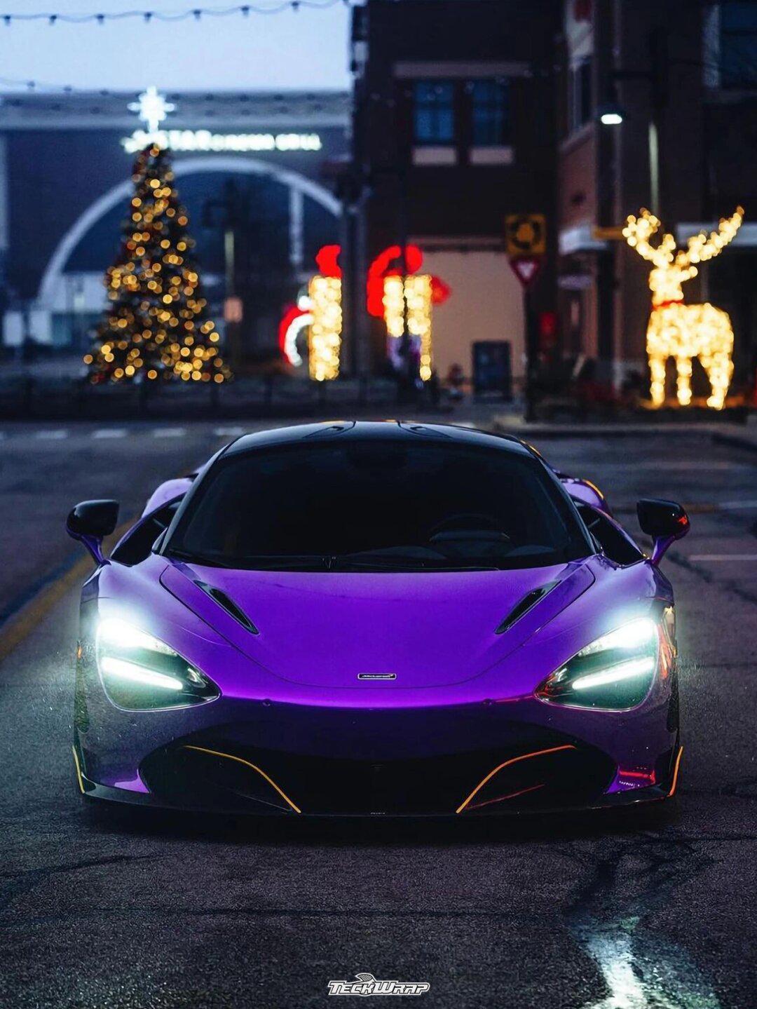 紫魅超跑99迈凯伦mclaren 720s