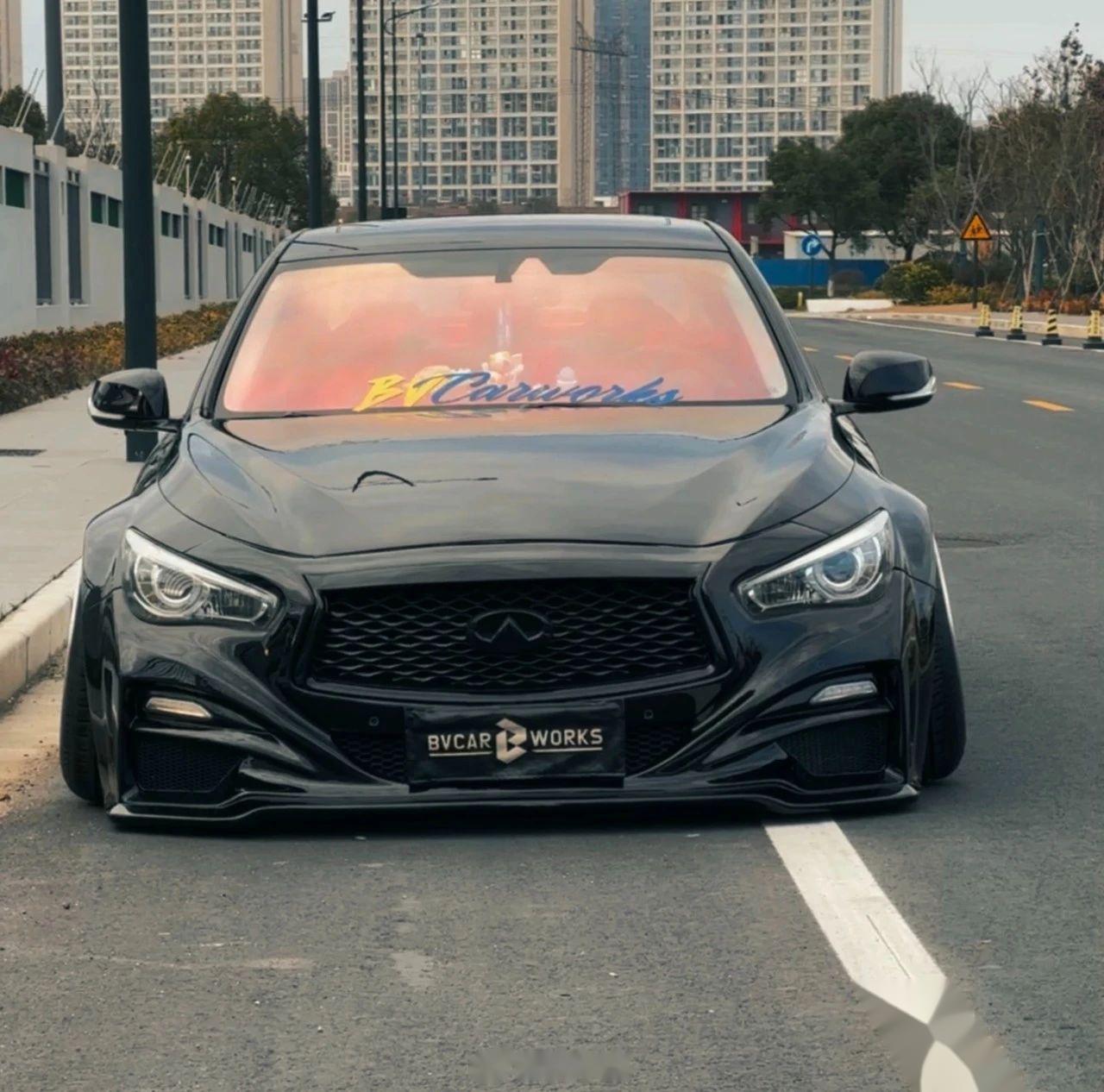 拍车日常英菲尼迪q50