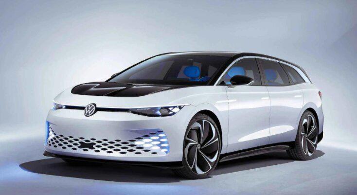 大众纯电b级车id7,实车颜值不错_帕萨特社区_易车社区