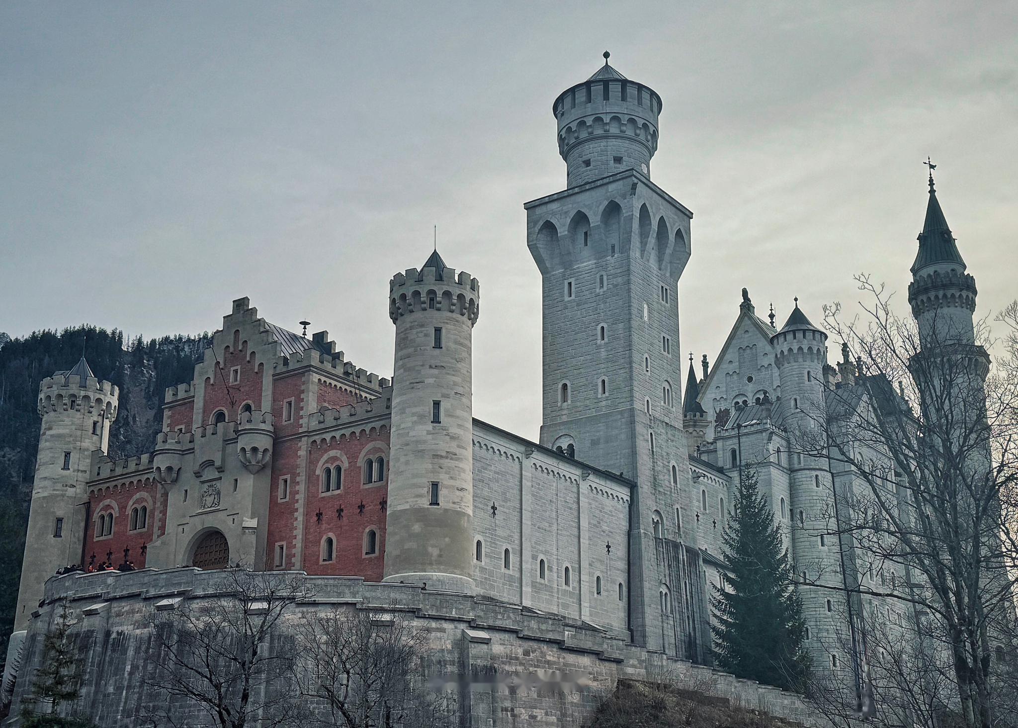 德国地标新天鹅堡🏯来过了,这次还见识并乘坐了真正的电马🐎⚡