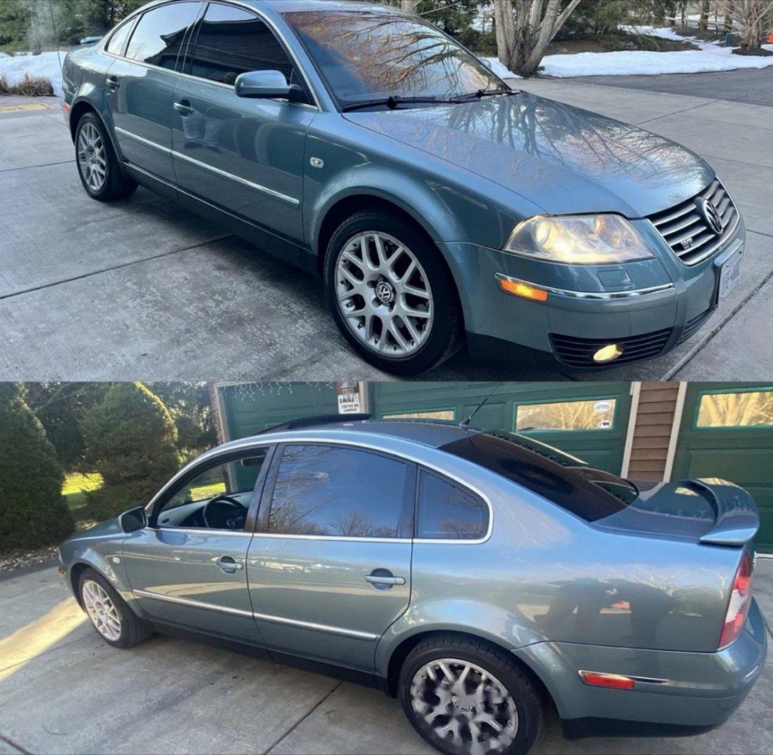 2003年的大众帕萨特w8 4motion轿车,搭载4.0l w 8发动机,六速