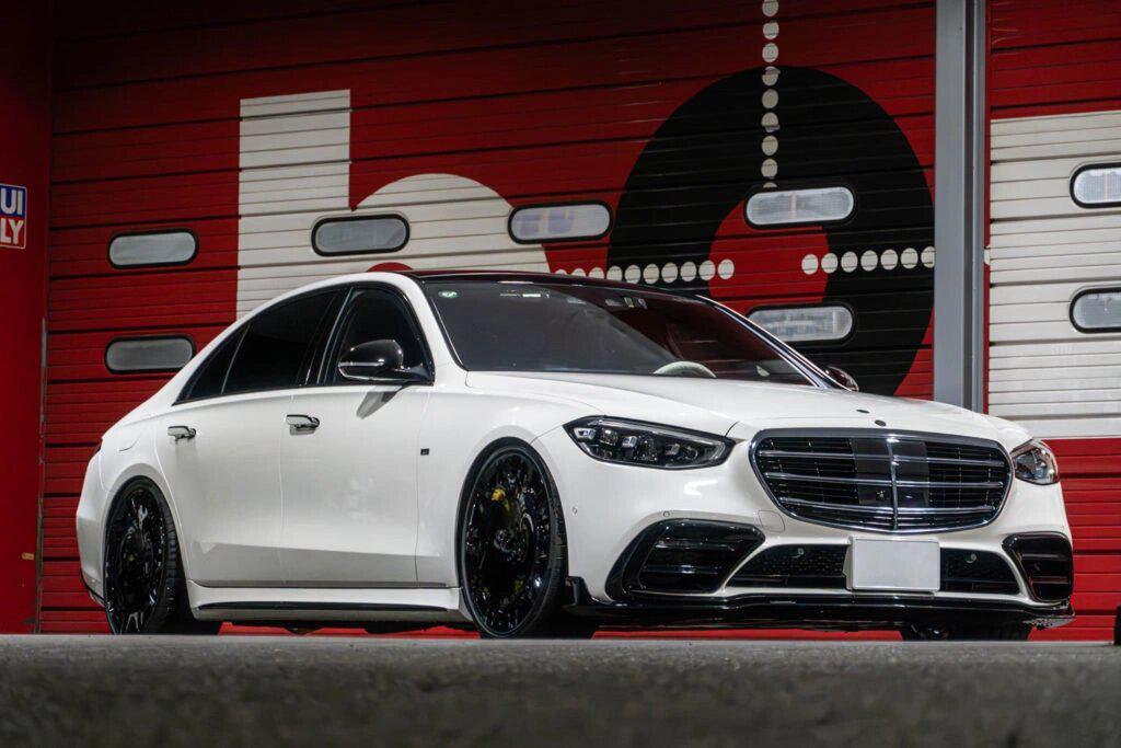 奔驰s级w222后期升级s65amg运动款大包围套件_奔驰s级社区_易车社区