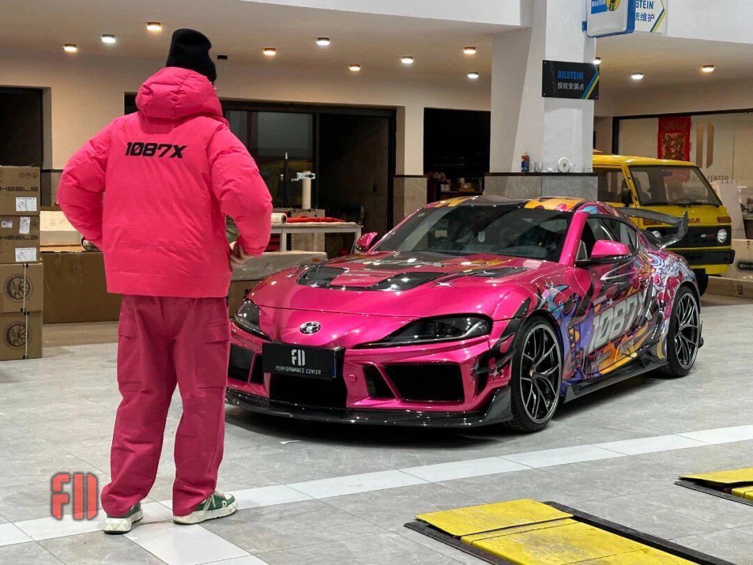 溜溜哥的丰田supra改完咯