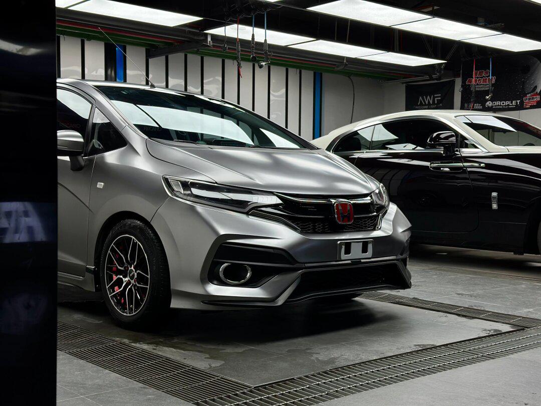 保值的本田gk5飞度装贴电光金属钛灰_飞度社区_易车社区