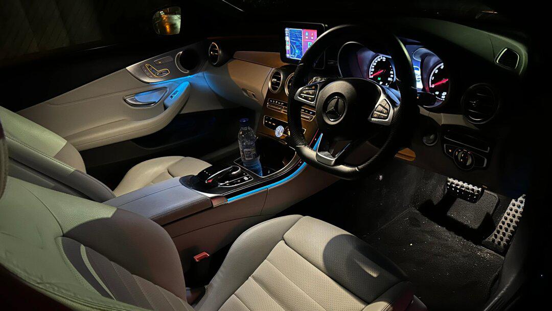 9297英国提车|奔驰c coupe