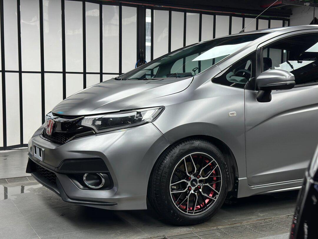 保值的本田gk5飞度装贴电光金属钛灰_飞度社区_易车社区