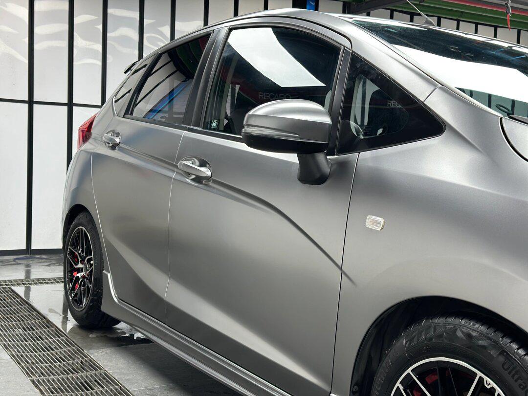 保值的本田gk5飞度装贴电光金属钛灰_飞度社区_易车社区