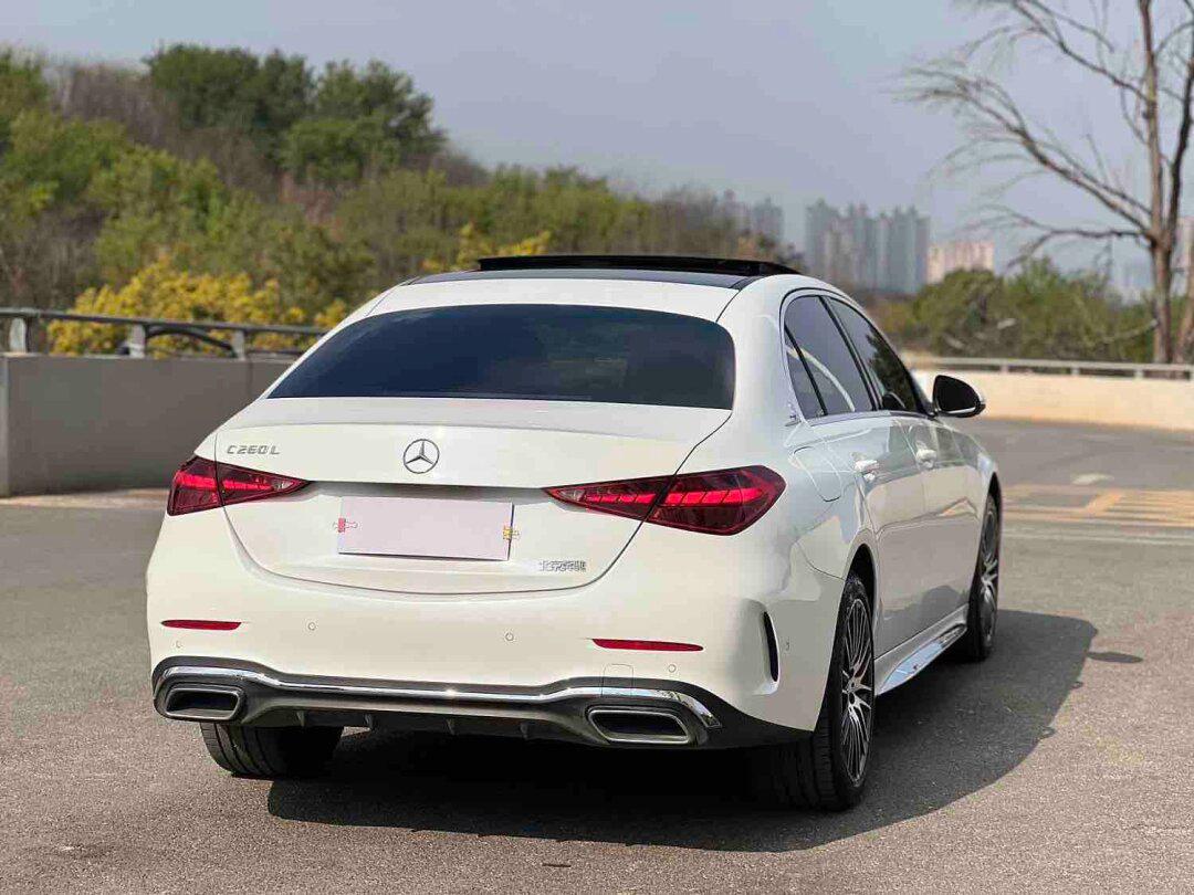 24年刚上牌的奔驰c260l运动版二手车_奔驰c级社区_易车社区