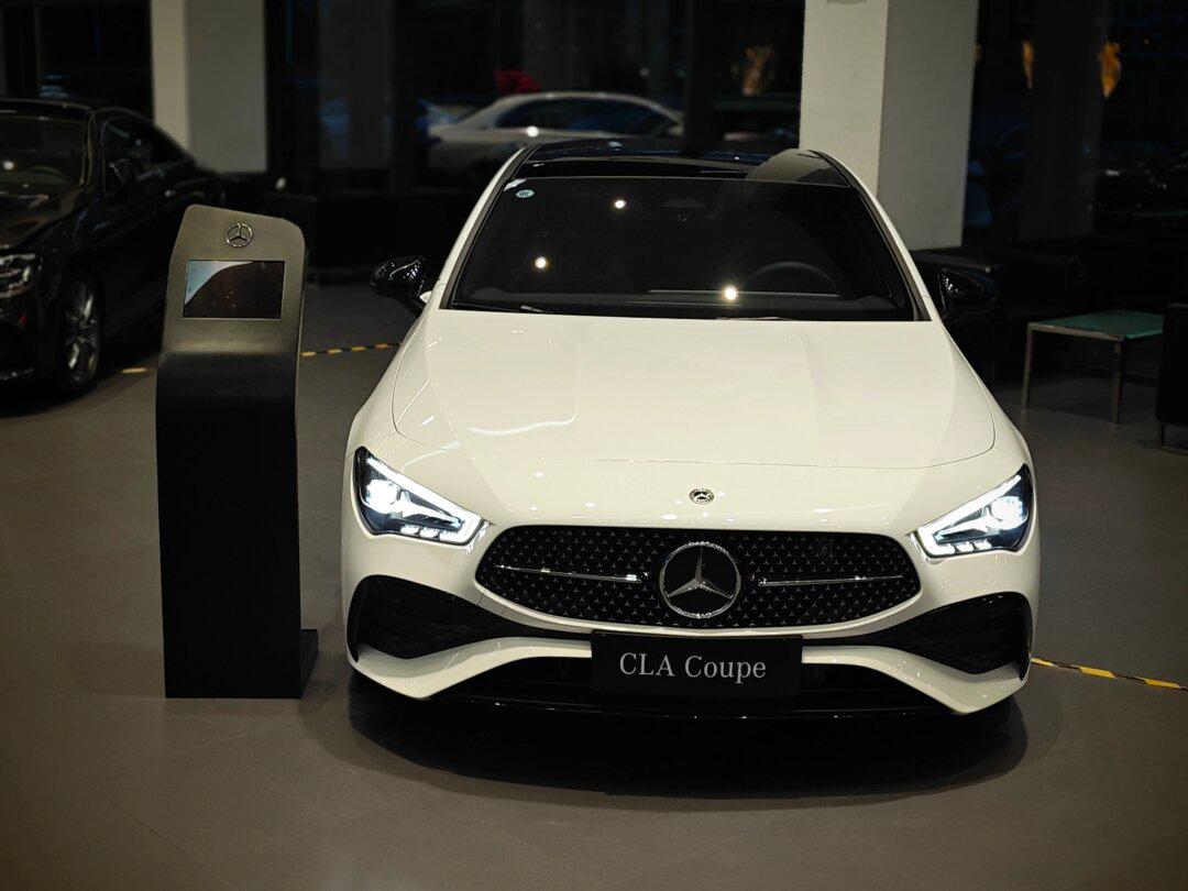 奔驰cla220四门轿跑白coupe选柏林之声音_奔驰cla级社区_易车社区