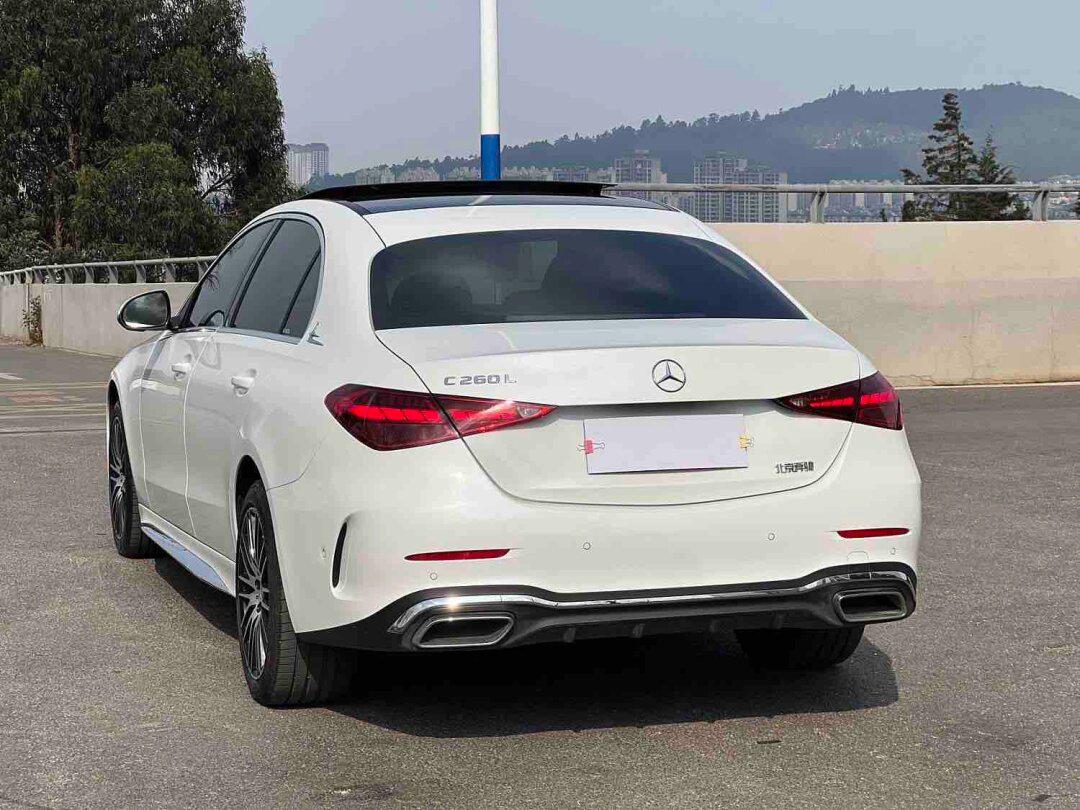 24年刚上牌的奔驰c260l运动版二手车_奔驰c级社区_易车社区