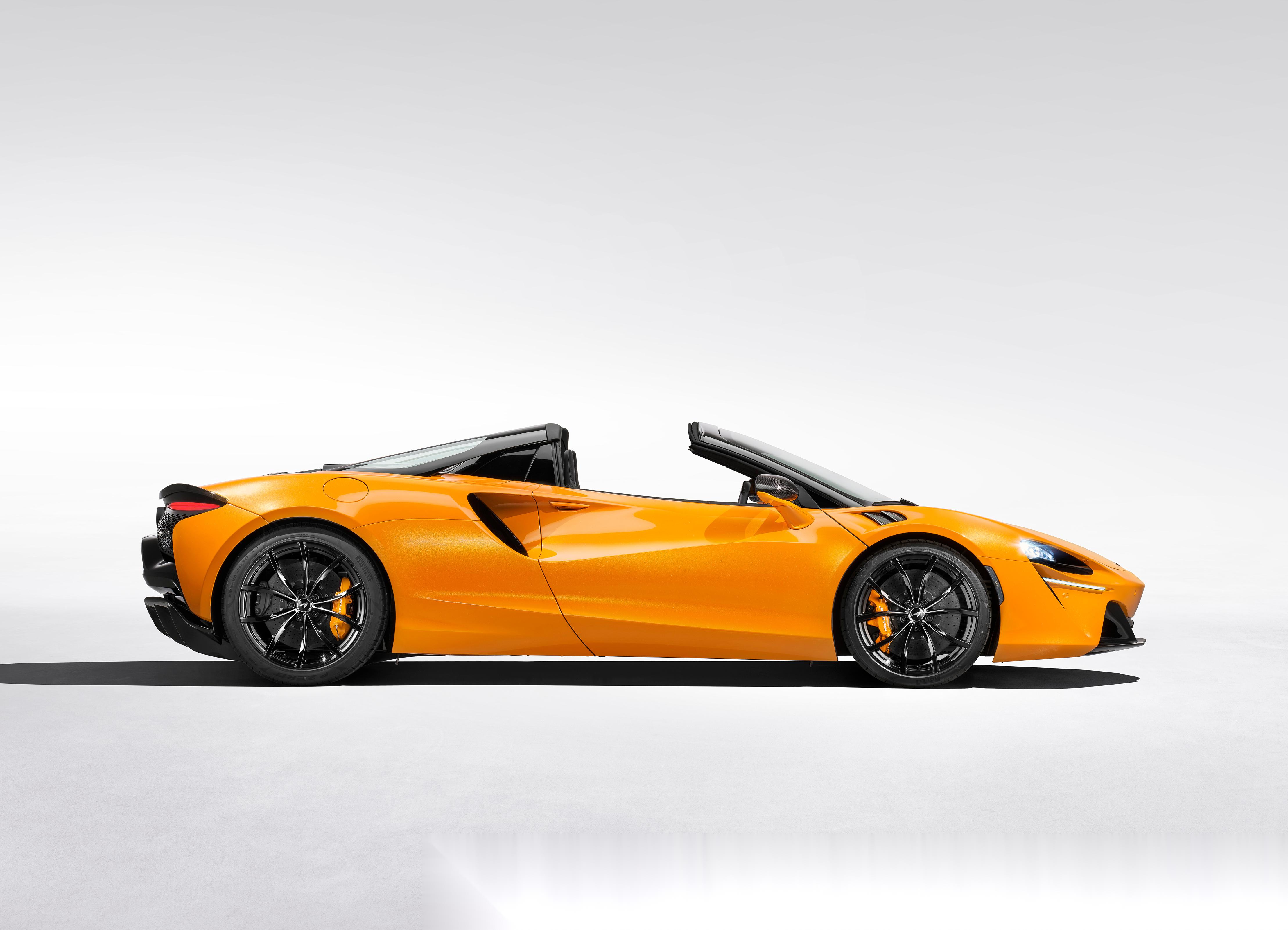 2025 mclaren artura spider 迈凯伦发布artura敞篷