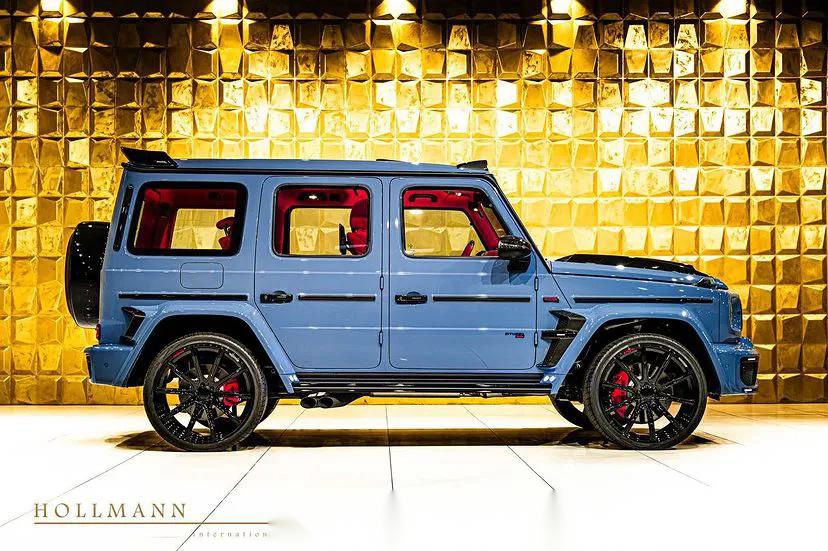 大g天花板,和劳斯莱斯库里南bb版一个级别的巴博斯g800,黑色外观国内