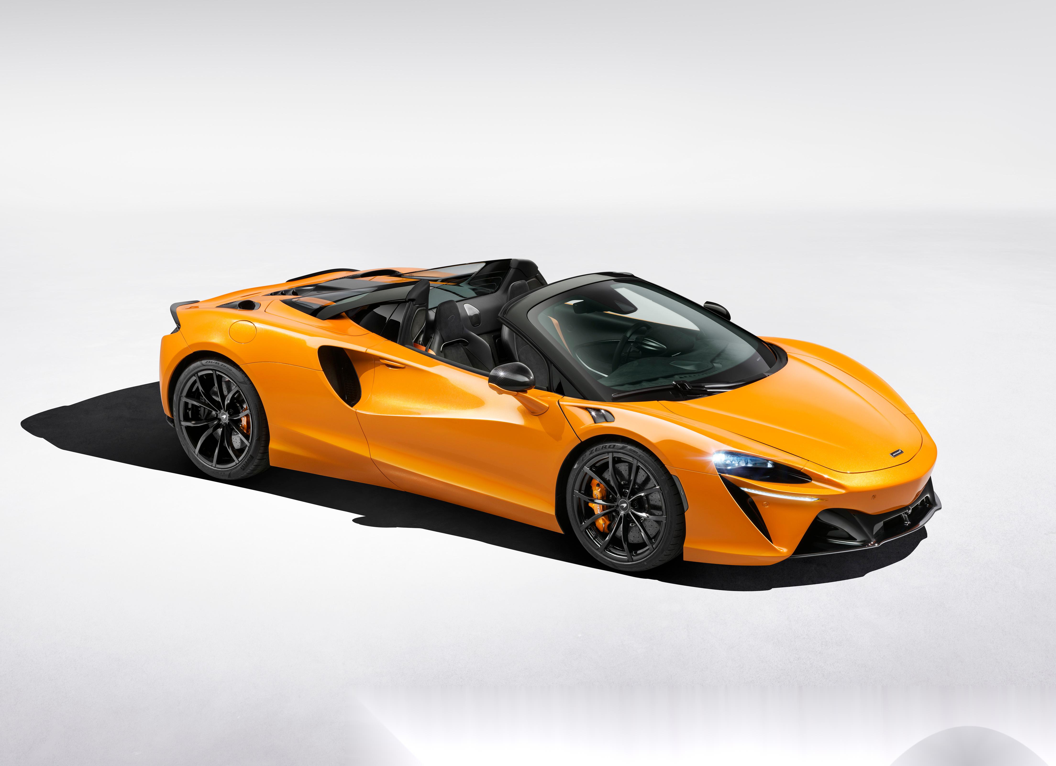 2025 mclaren artura spider 迈凯伦发布artura敞篷
