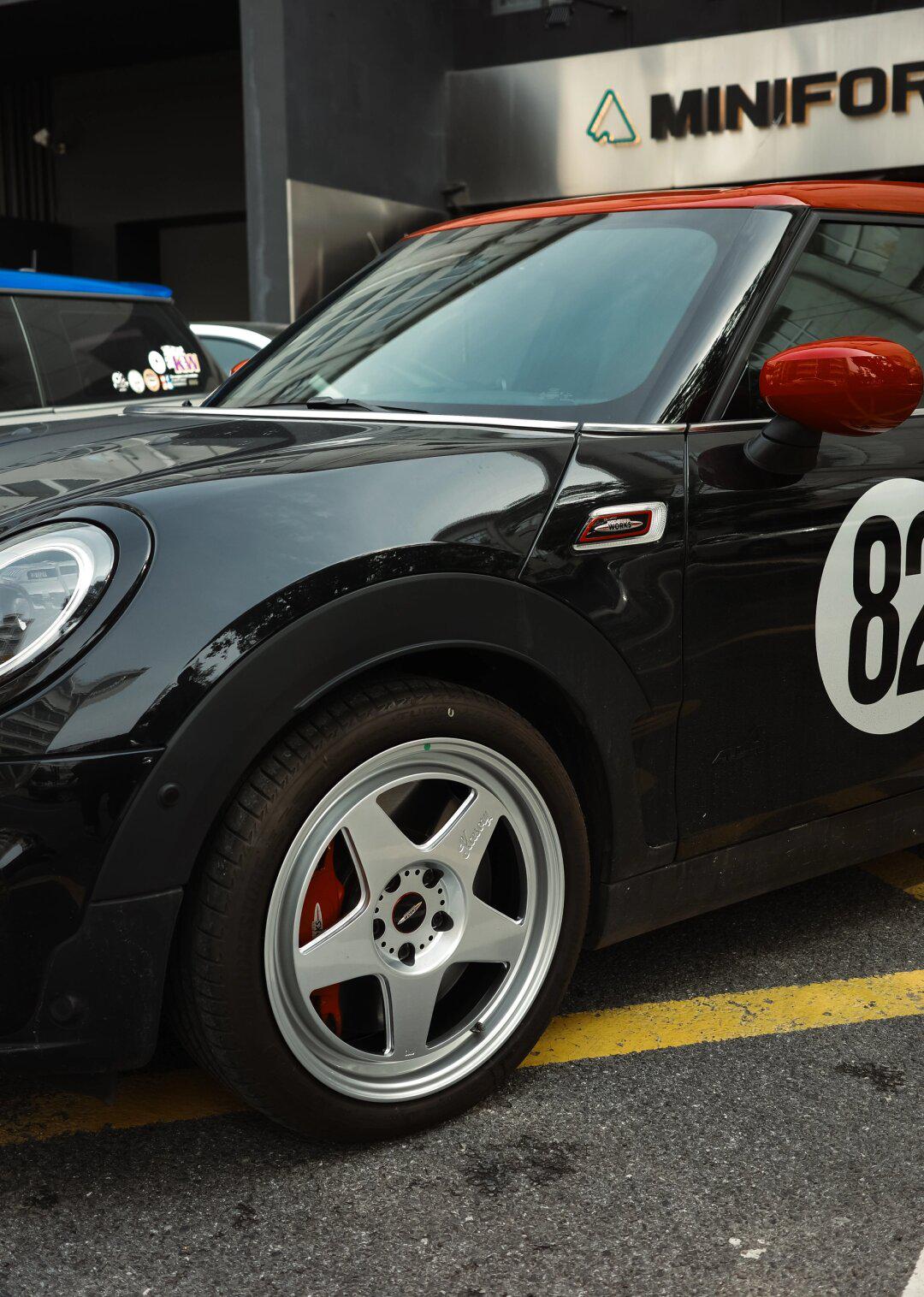 属于mini的五角星8215|轮毂改装