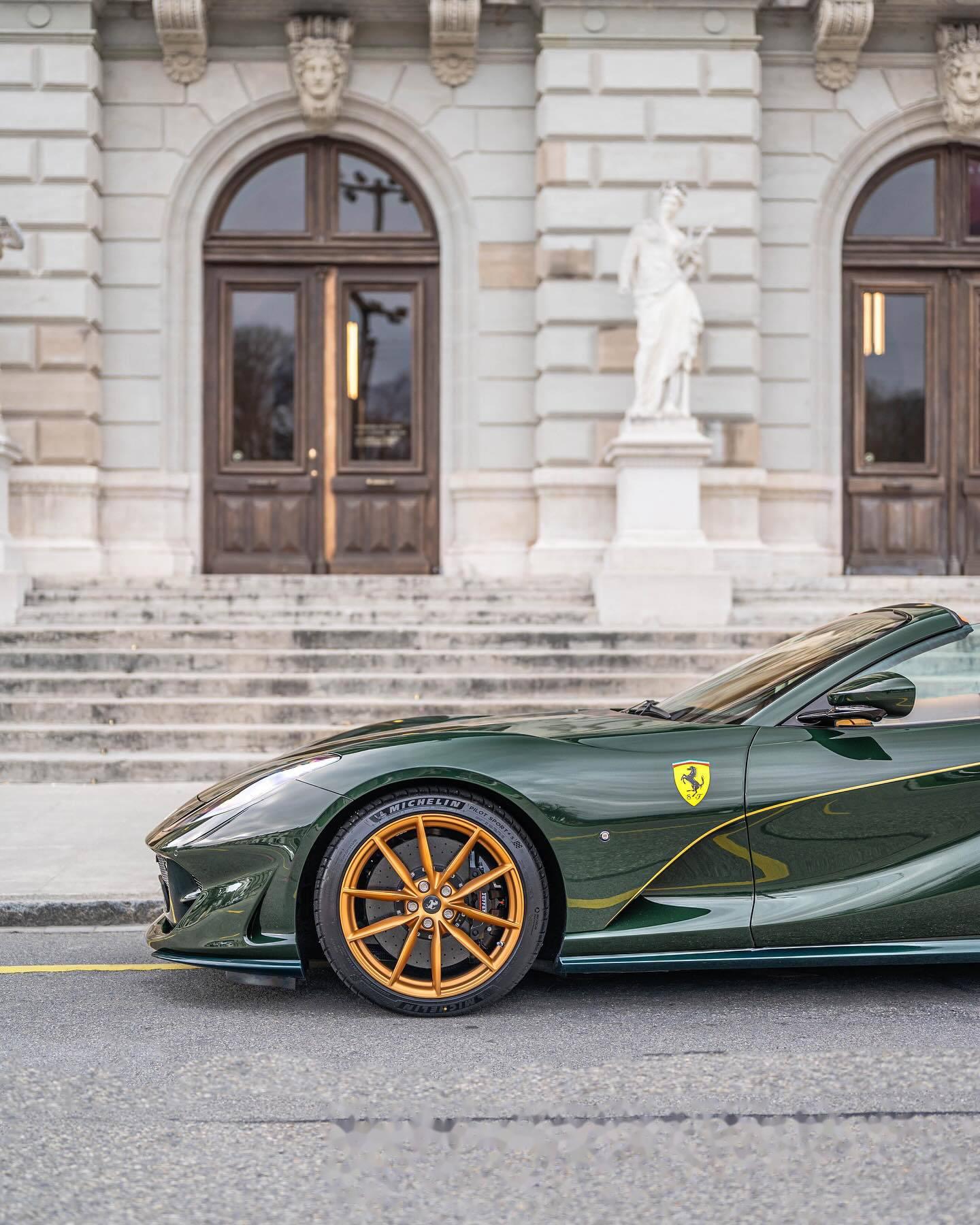 ferrari 812 gts 这台812 gts的配色帅不帅?