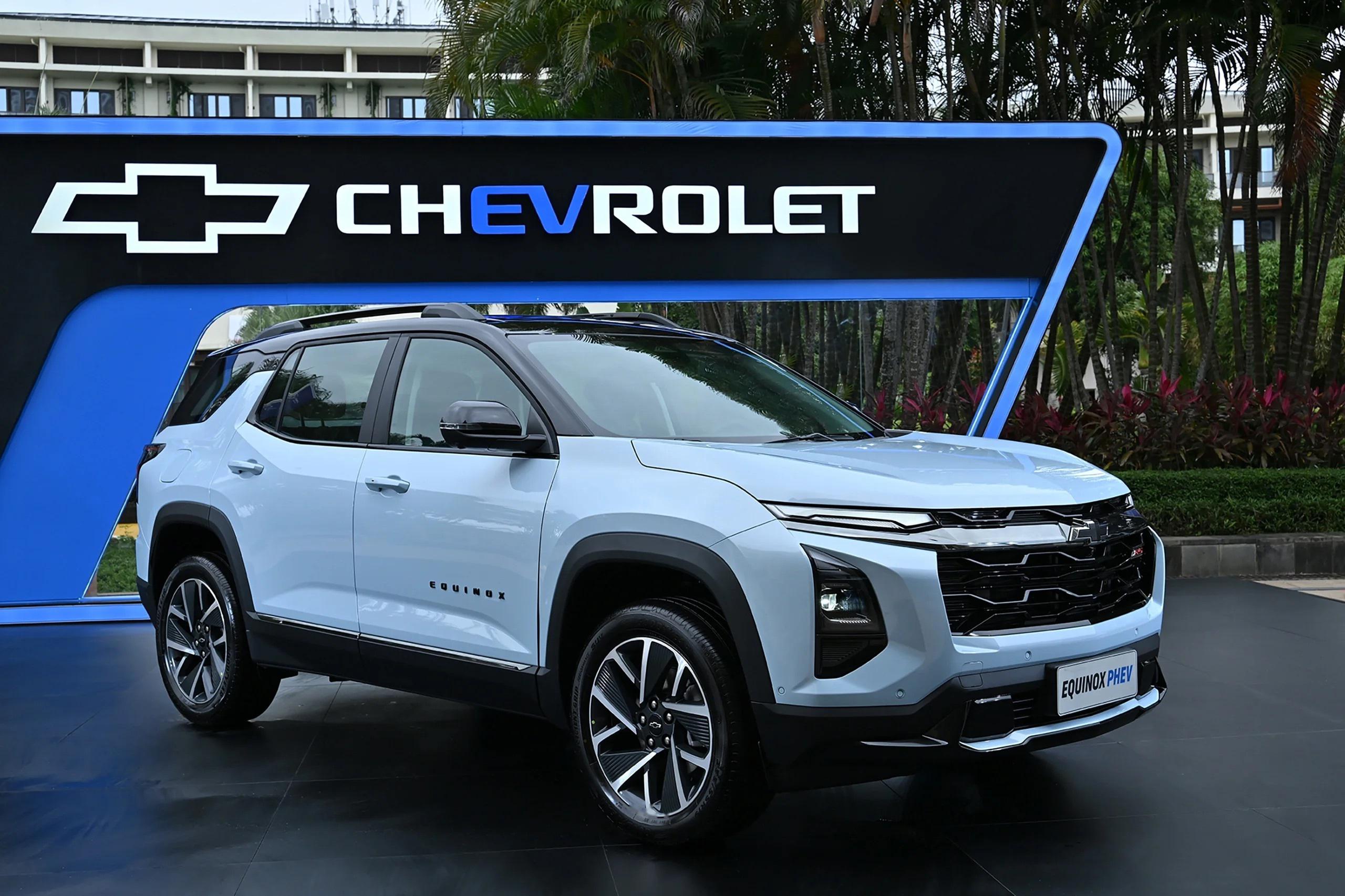 上汽通用首款插电混动车型,给了雪佛兰的全新equinox.