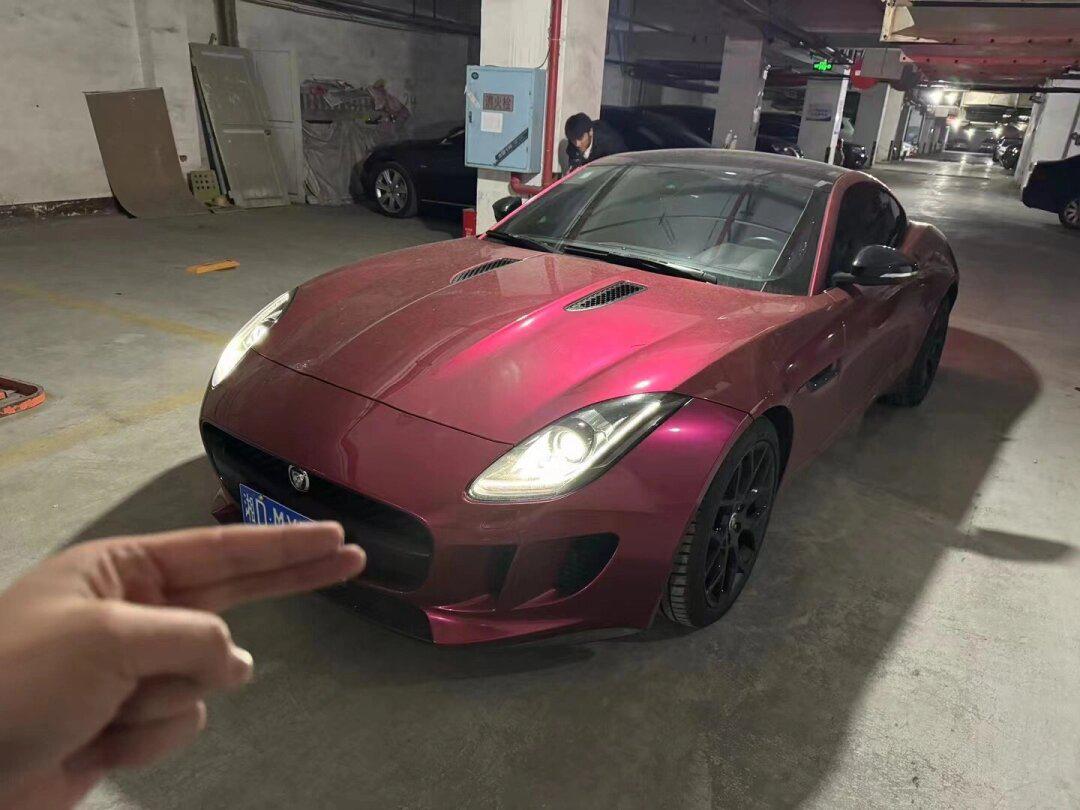 16年16款末代 鲨鱼鳃捷豹ftype 原车白