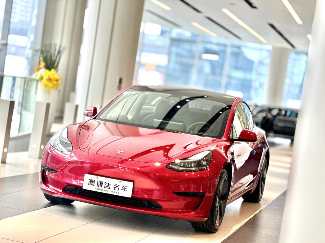 最新上市 2021款 特斯拉model 3 改款 标准续航后驱升级版 3d1 上