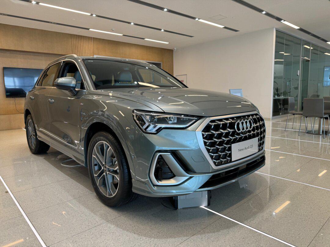 【今日种草】奥迪q3 鳄鱼绿 时尚 适合女生