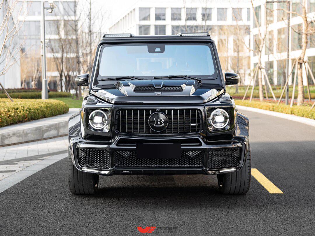 21年12月上牌 奔驰g500 黑外棕内 全车博速套件 行驶17800公里#奔驰