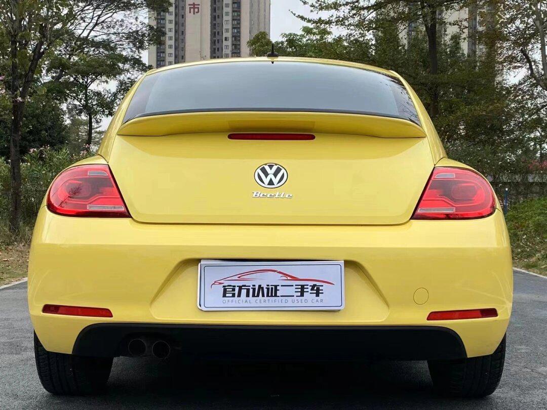 最新到店95 大众甲壳虫2014款1.4t自动时尚版