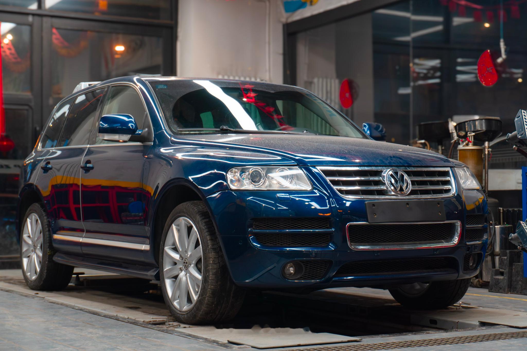 12缸的大众途锐 王中王 w12途锐真的太太太稀有了!