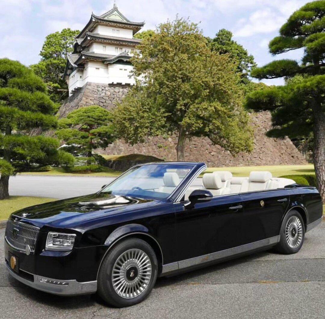 敞篷版的丰田世纪,你们见过吗?