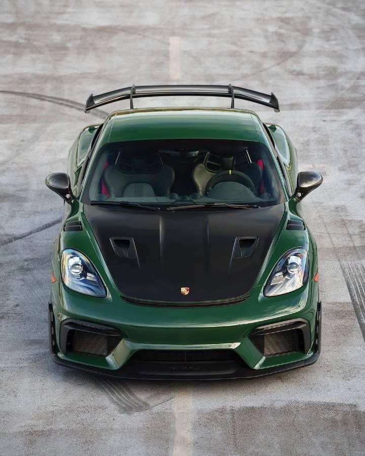 保时捷718 cayman gt4 rs(pts赛车绿) 9297 配备 wei