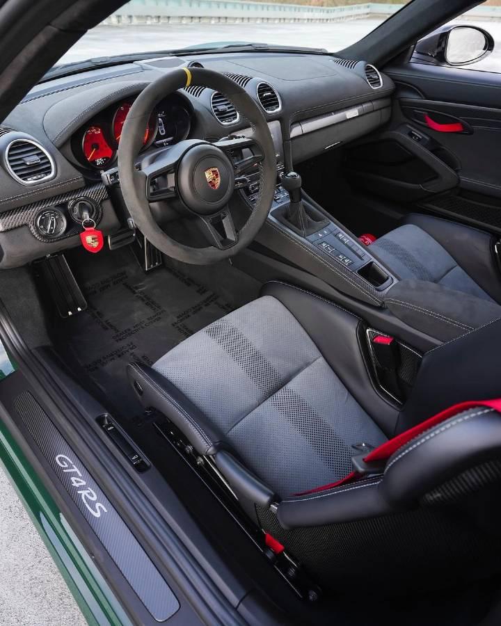 保时捷718 cayman gt4 rs(pts赛车绿) 9297 配备 wei_保时捷718