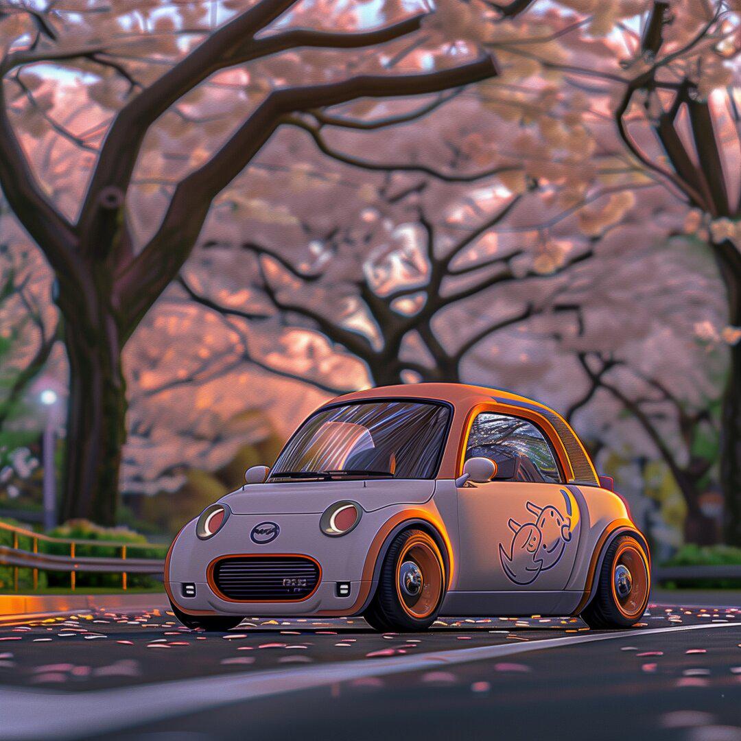 猪猪🐷联名款,可爱小车车2.98w_汽车杂谈社区_易车社区