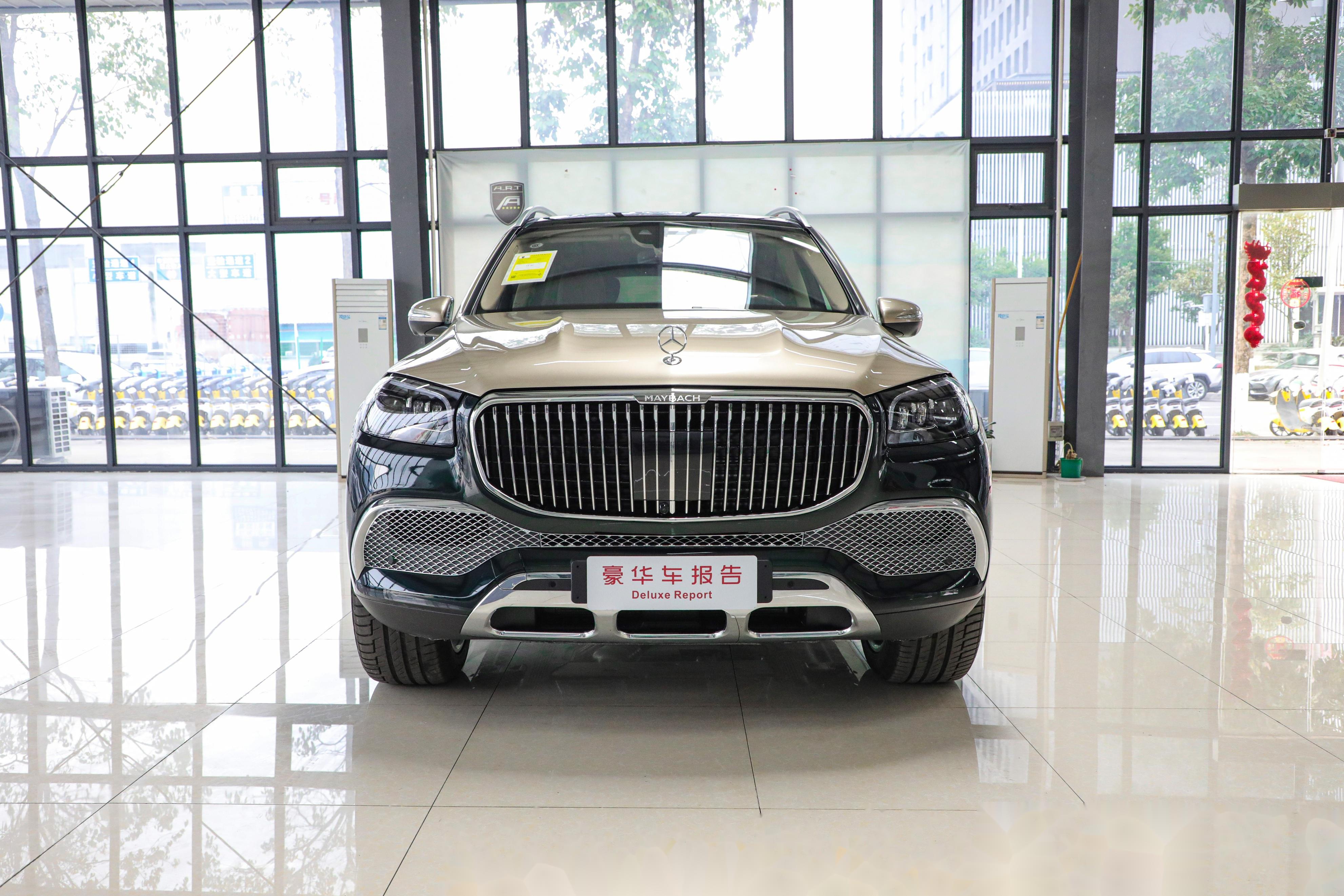 金镶玉配色的德国artgls500确实好看奔驰迈巴赫家族最佳配色了吧