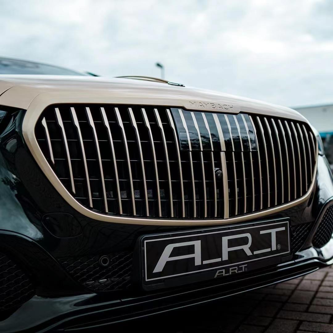 金镶玉配色的德国artgls500确实好看奔驰迈巴赫家族最佳配色了吧