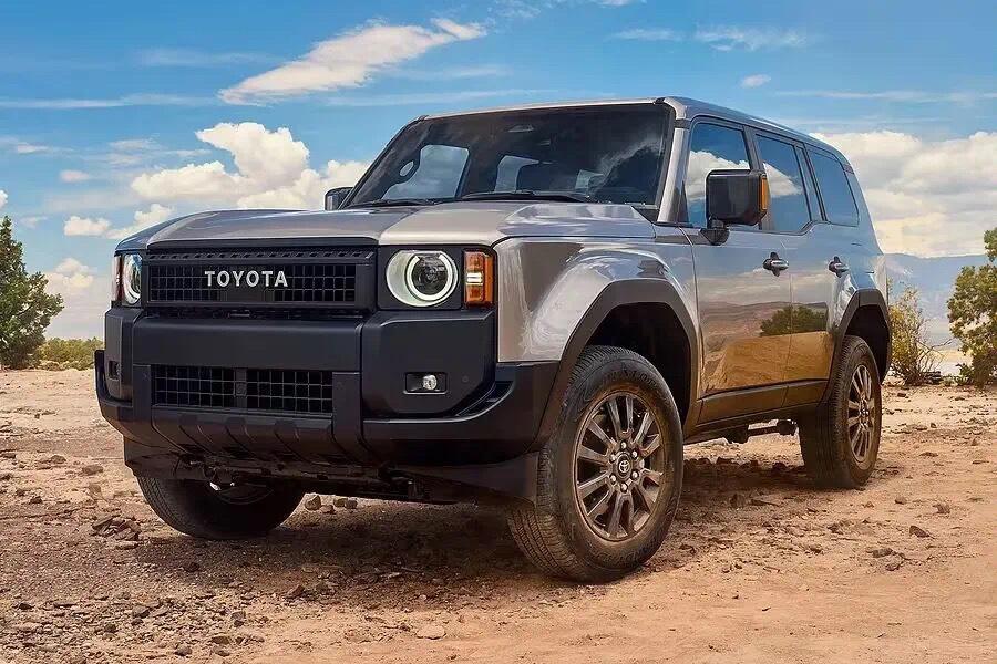 2024款丰田陆地巡洋舰(land cruiser)基于tnga-f平台打造,车_陆地