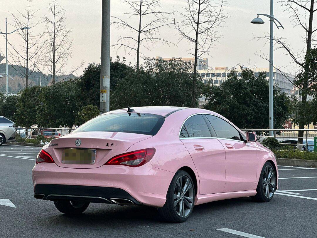 18年奔驰cla200 美女出行专用车