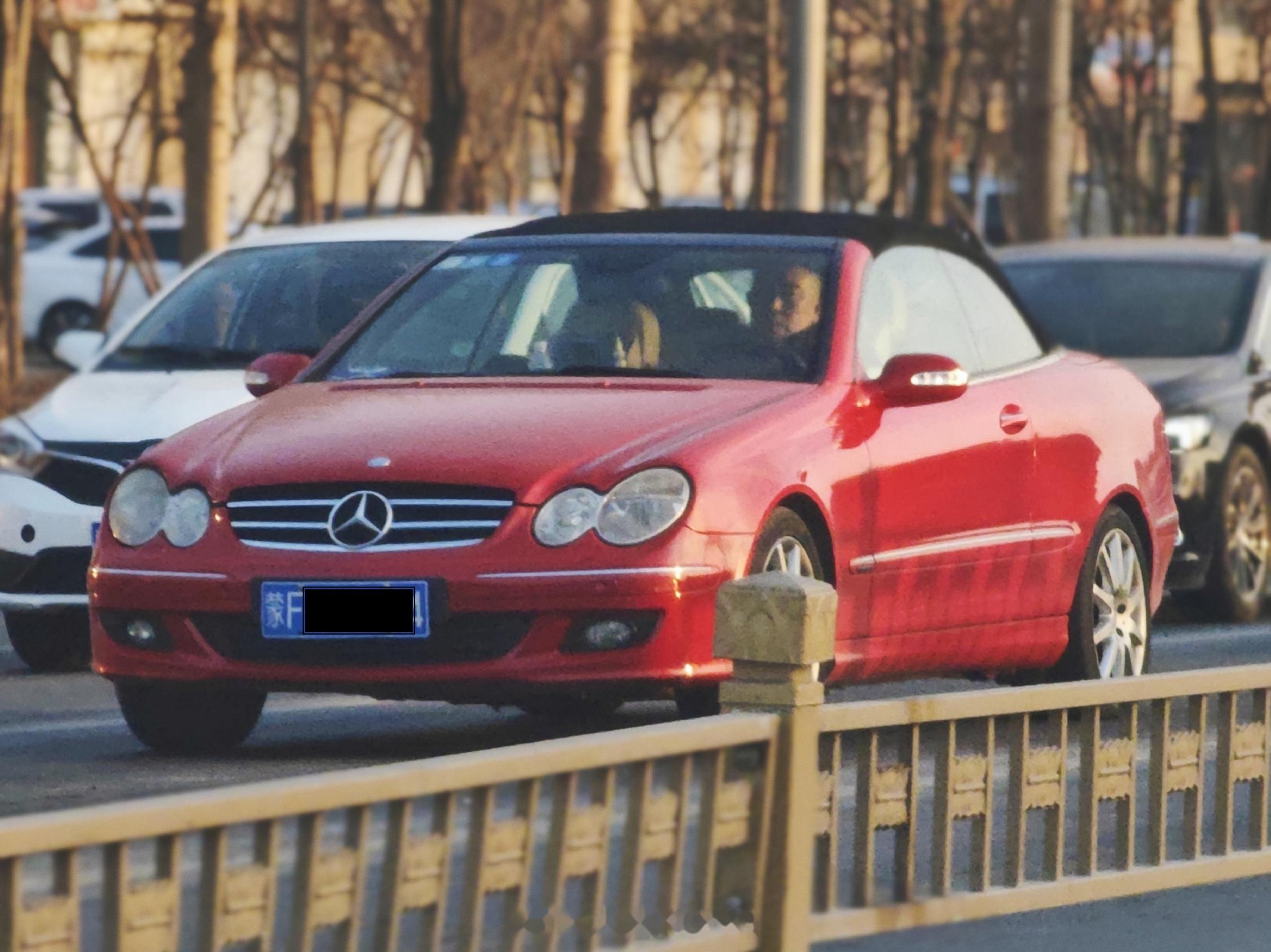 二代奔驰clk (w209),软顶敞篷版 #奔驰clk# 通辽