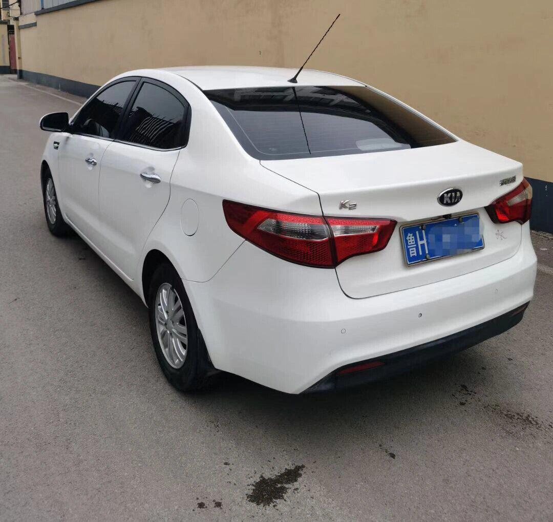 14年起亚k2,1.4手动,一手车没过户,实表