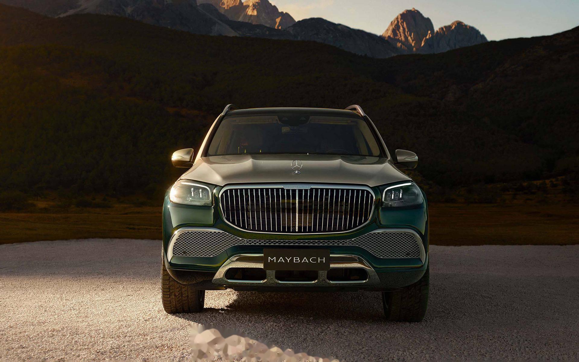 金镶玉配色的德国artgls500确实好看奔驰迈巴赫家族最佳配色了吧