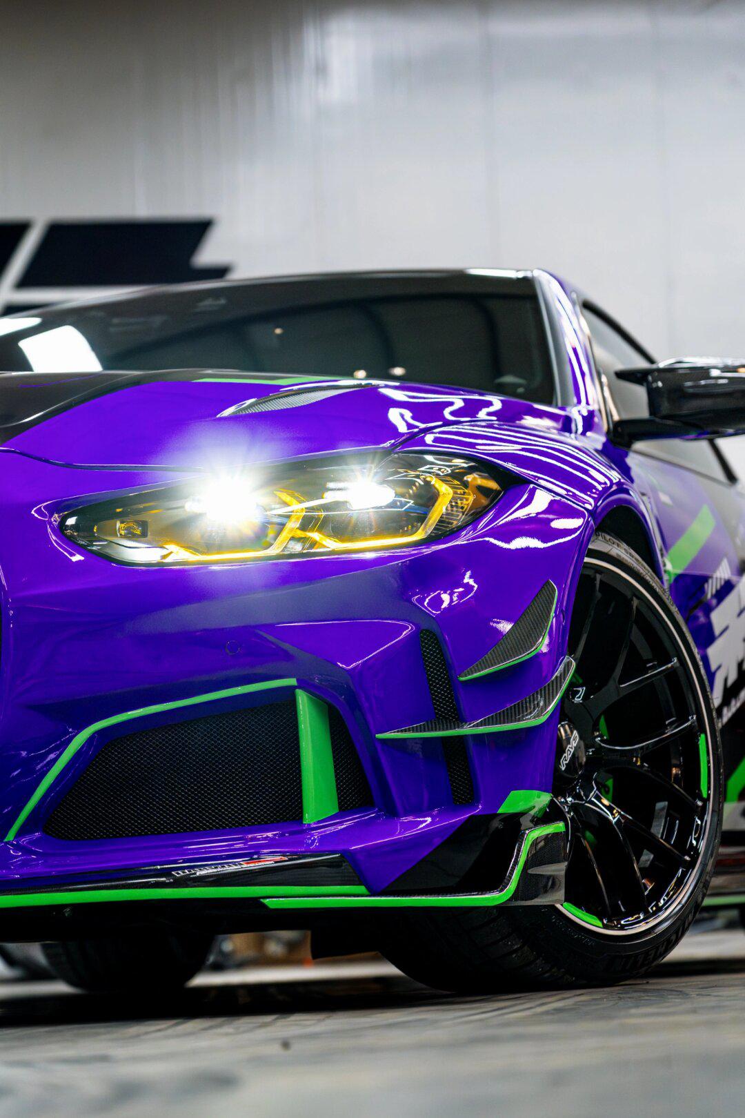 初号机配色的m4是你的菜吗_汽车杂谈社区_易车社区