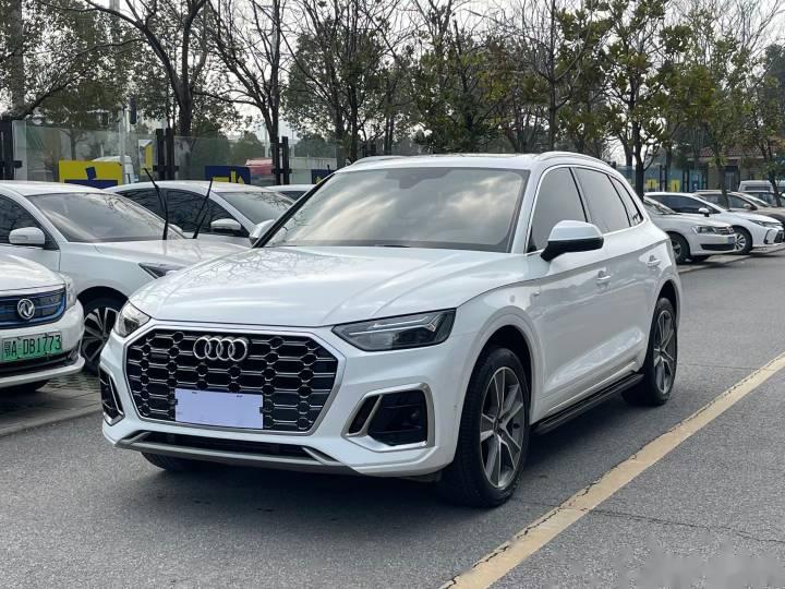 折腾一上午 拿下22年奥迪q5l 2022款 45t 豪华动感型 个人一手户,安