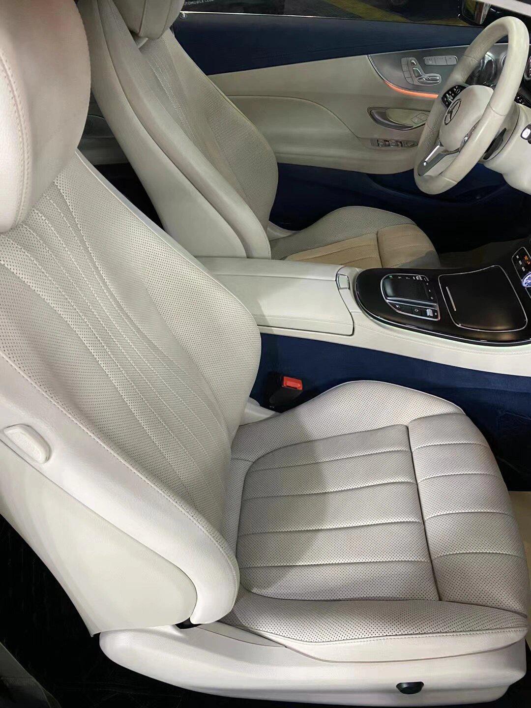 20款游艇蓝配祖母绿的奔驰e260轿跑_奔驰e级社区_易车社区