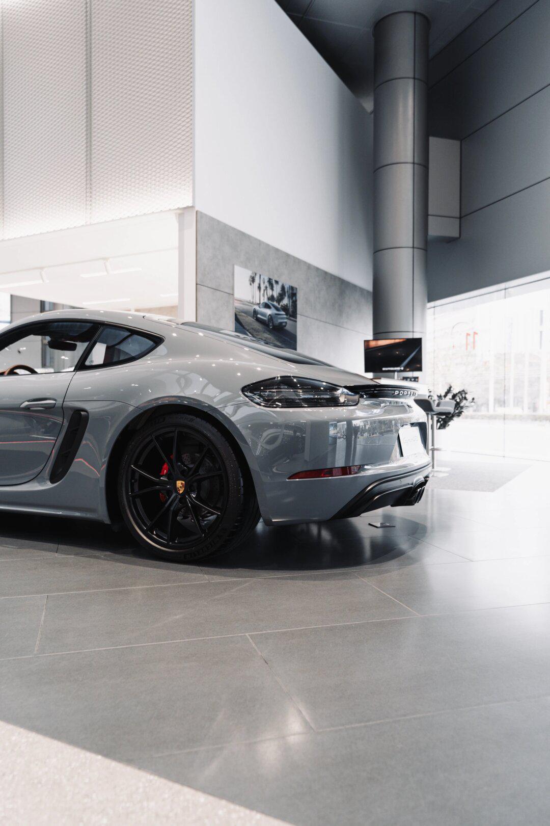 现车推荐 | 极地灰 718 cayman gts_保时捷911社区_易车社区